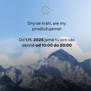 Více času na výběr nové výbavy, testování a přípravu na sezónu! Zastavte se, zima už je za rohem. #zima #lyzovani #skishop...